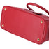 PRADA Saffiano Small Satchel Shoulder Bag Red Leather
